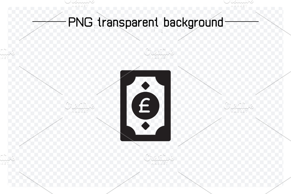 Pound currency Money Icons Set, a Finance Illustration by Designfour (Photo 2 of 7)