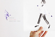 Butterflies, a Person Illustration by Knysh Ksenya (Thumbnail 8 of 9)