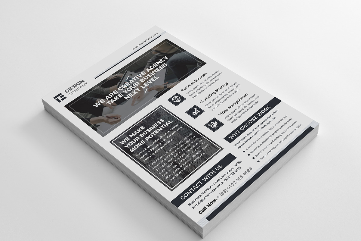 Corporate Flyers, a Flyer Template by Thecodude (Photo 3 of 6)