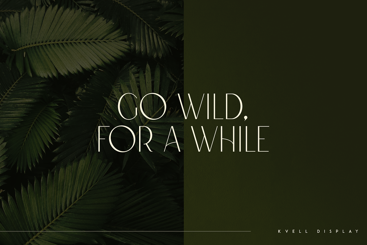 Kvell - elegant display typeface, a Serif Font by Only Fonts (Photo 5 of 10)