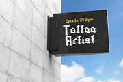 Cabone Backs - Gothic Blackletter, a Blackletter Font by Dhabee (Thumbnail 7 of 16)