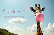 Chunkle-font-Regular-093-25