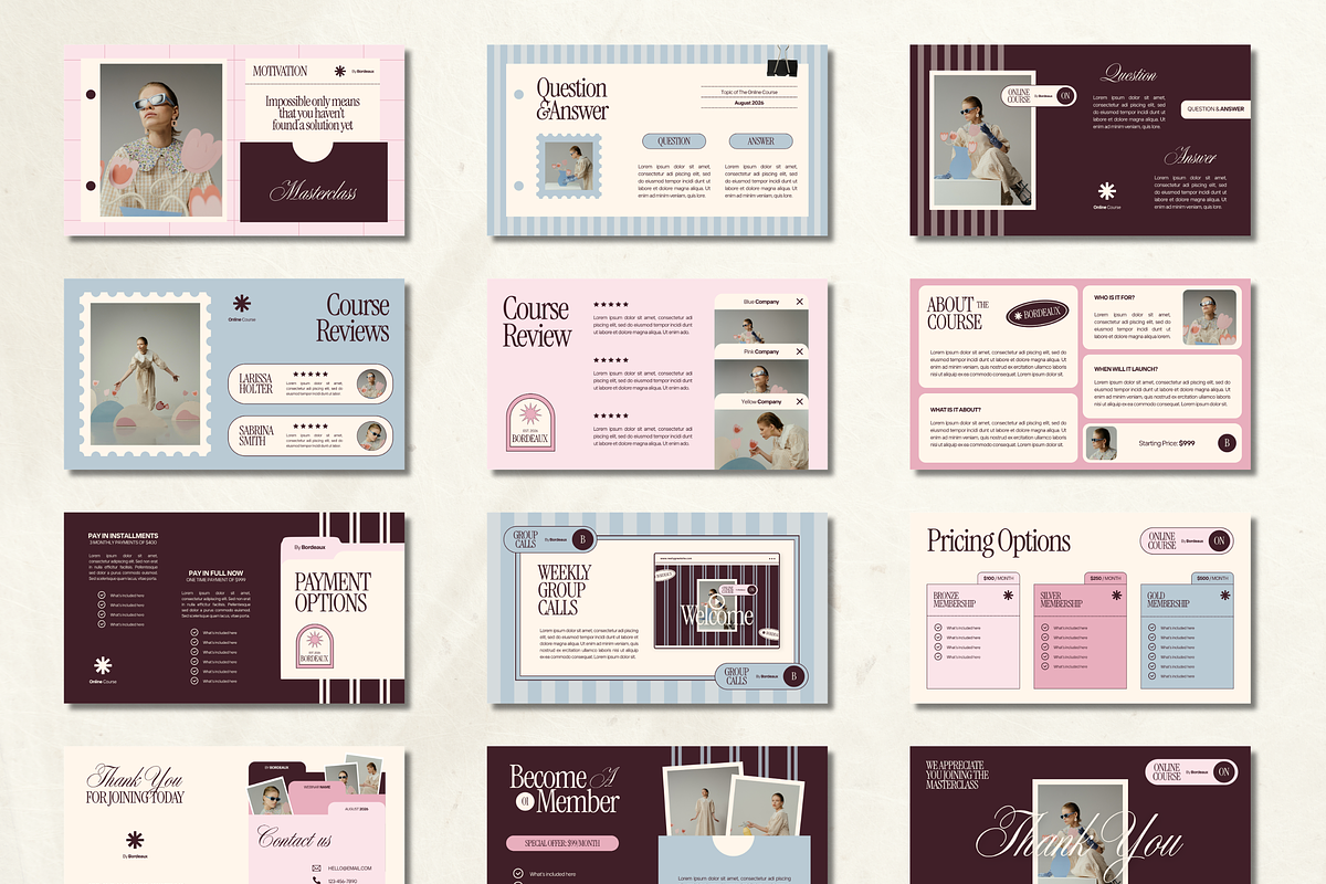 Slide Deck Masterclass Webinar, a Presentation Template by Branding Babe Co. (Photo 7 of 10)