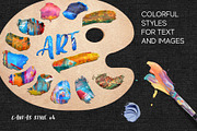 Artist Styles Actions Brushes Set, an Action Add-On by Sophico (Thumbnail 3 of 12)