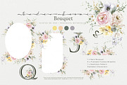 Bloom | Wedding Watercolor Florals, a Stationery Template by slowlivecreate (Thumbnail 1 of 7)