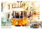 Mixed Art 2 Photoshop Action, an Action Add-On by SlideSalad (Thumbnail 6 of 16)