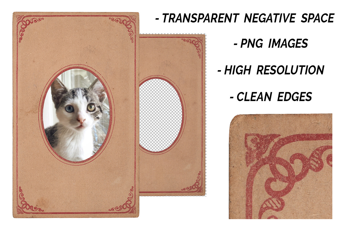 Antique Photo Formats, a Texture Graphic by Blue Line Design (Photo 2 of 15)