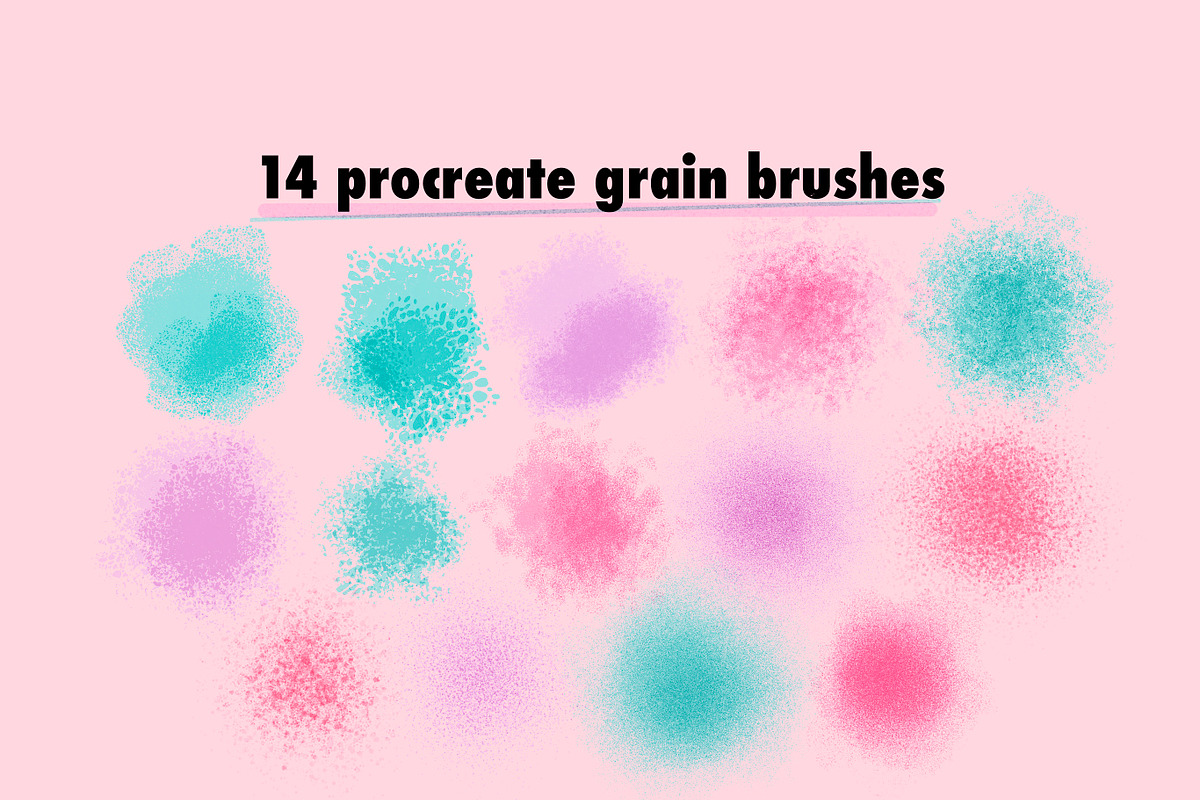 40+ procreate riso brushes, a Brush Add-On by laura.design (Photo 3 of 8)