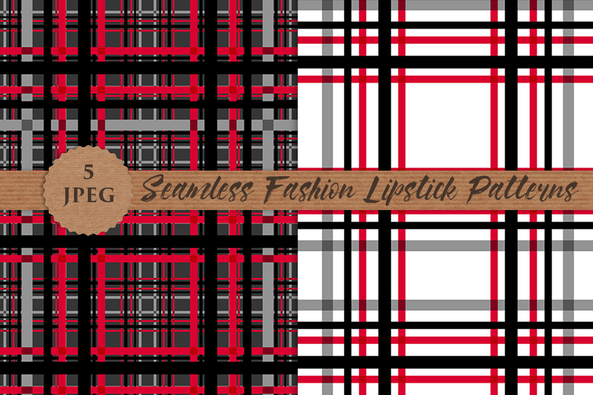 FASHIONISTA seamless patterns set, a Pattern Graphic by Futurel (Photo 4 of 4)