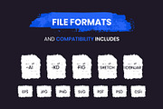 100 City Skyline Vector Illustration, a Transportation Illustration by Brickclay (Thumbnail 4 of 5)