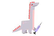 Dino Doctor Clipart Set - Cute, an Object Graphic by the_myro (Thumbnail 4 of 10)
