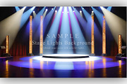 15 Stage Lights Background, a Background Graphic by NOMO DESIGN (Thumbnail 6 of 16)