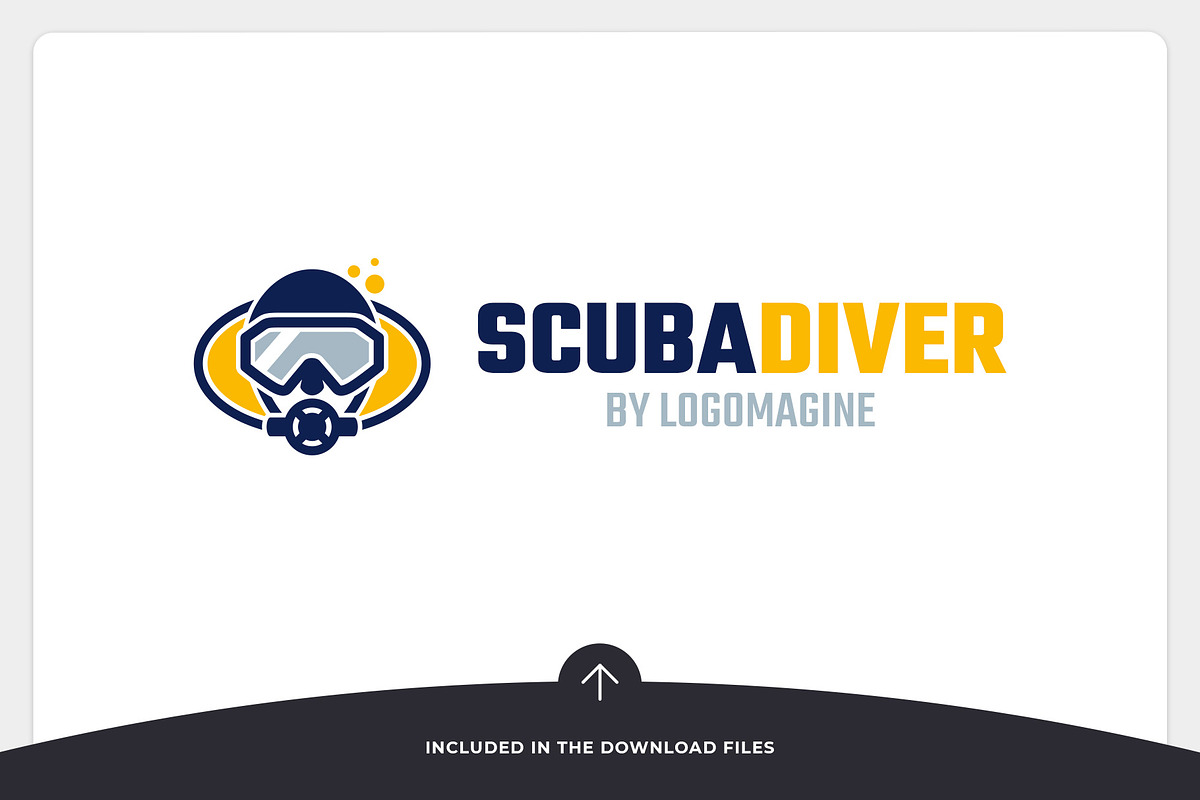 Scuba Diver Logo Template, a Branding & Logo Template by LOGOMAGINE (Photo 13 of 16)