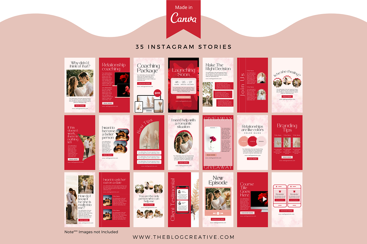 Relationship Coaching Instagram, a Social Media Template by The Blog Creative (Photo 7 of 9)