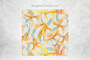 WARM BOTANICAL BLOOMS PATTERN, a Pattern Graphic by MartinShop (Thumbnail 10 of 10)