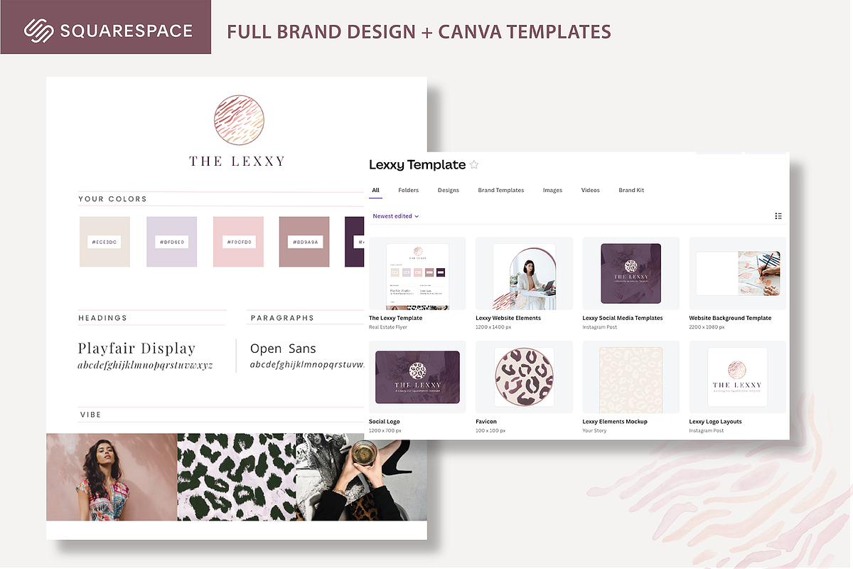 Squarespace 7.1 Feminine Template, a Templates & Theme by Finicky Fox Design (Photo 5 of 7)
