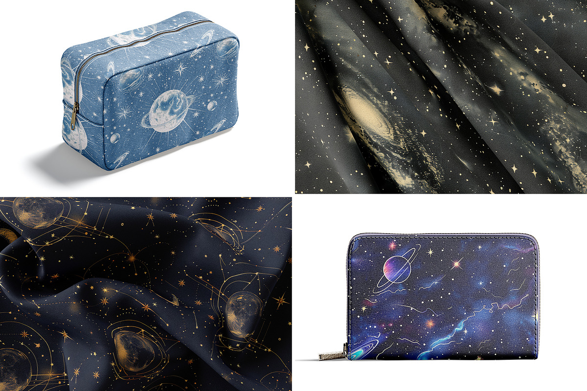 Astronomy Patterns & Prints, a Pattern Graphic by Ninterints (Photo 12 of 17)