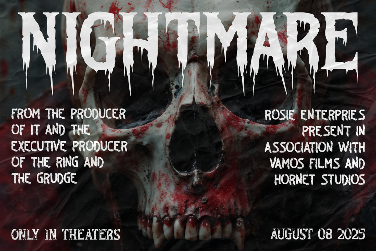 Horror Whisper - Horror Font, a Font by PutraCetol Studio (Photo 5 of 11)