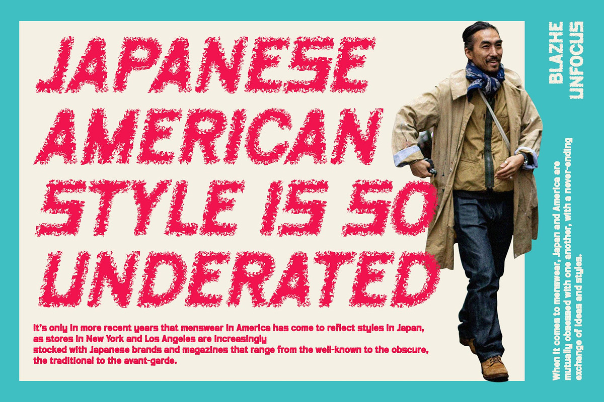 Blazhe Unfocus, a Sans Serif Font by Craft Supply Co. (Photo 6 of 8)