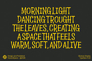 Glickow - Display Typeface Font, a Handwritten Font by HanzelSpace Studio (Thumbnail 4 of 10)