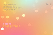 Groovy Tangerine Bokeh Grainy, a Texture Graphic by Vintage Digital Textures (Thumbnail 13 of 19)