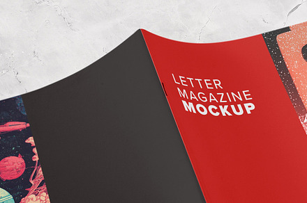 Open Letter Magazine Cover Mockup