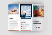 Transport Logistic Brochure Trifold, a Brochure Template by artbart (Thumbnail 3 of 9)