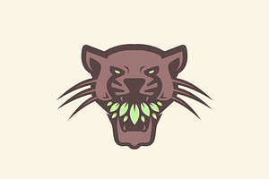 beast animal roar leopard logo, a Branding & Logo Template by devastd