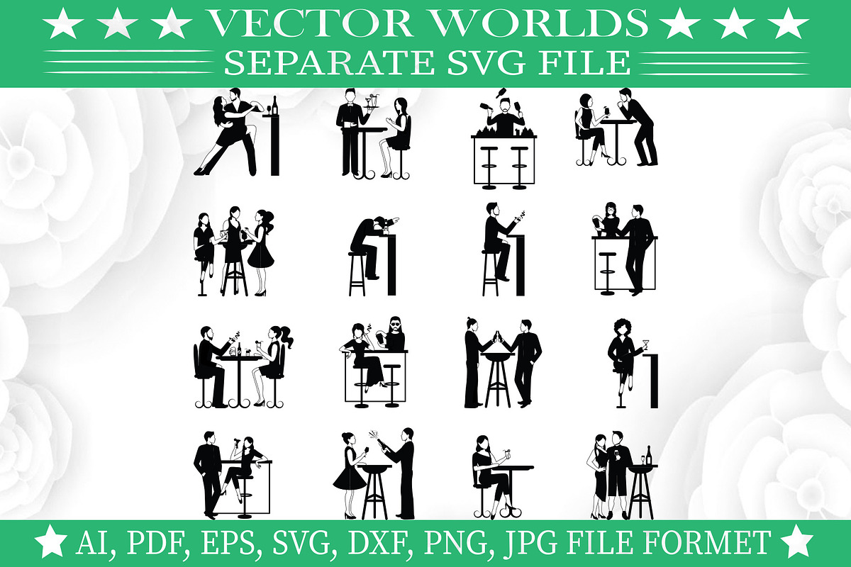 Dining Table Svg, Dining, Tables Svg, an Object Graphic by VectorWorlds