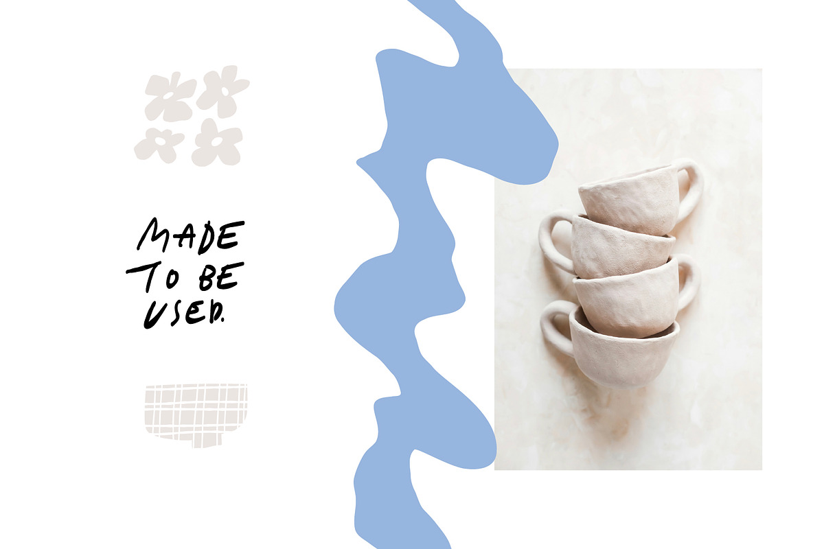 POTTERY SHAPES | HAND DRAWN CLIPART, a Decorative Illustration by Favete Art (Photo 3 of 23)