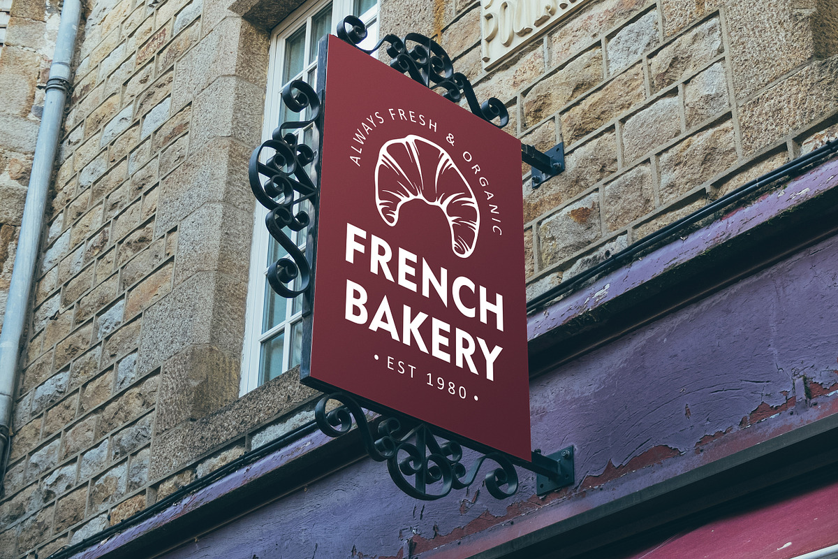 Bakery Logo, Pattern, Template Set, a Branding & Logo Template by Akimo Mia (Photo 6 of 10)