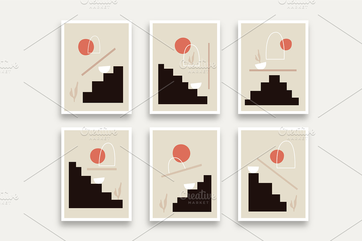 Abstract Art Poster Collection, a Decorative Illustration by Vesvocrea (Photo 15 of 21)