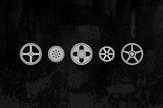 Engranajes Font Family, a Symbol Font by Graviton Font Foundry (Thumbnail 1 of 2)