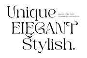 Imager Elegant Display Serif Font, a Serif Font by RantautypeStudio (Thumbnail 6 of 17)