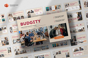 Project Budget Finance Powerpoint, a Presentation Template by fluffstudio