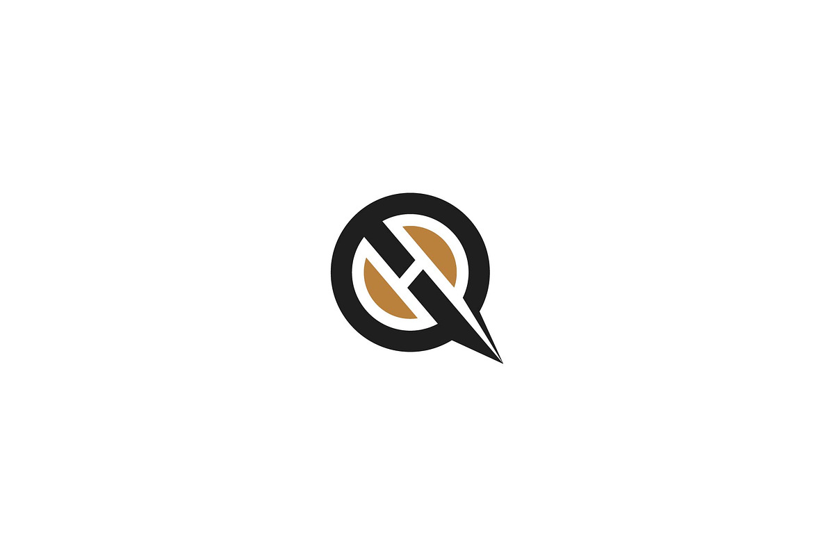 HQ or QH logo and icon design, a Branding & Logo Template by mrshamsjaman