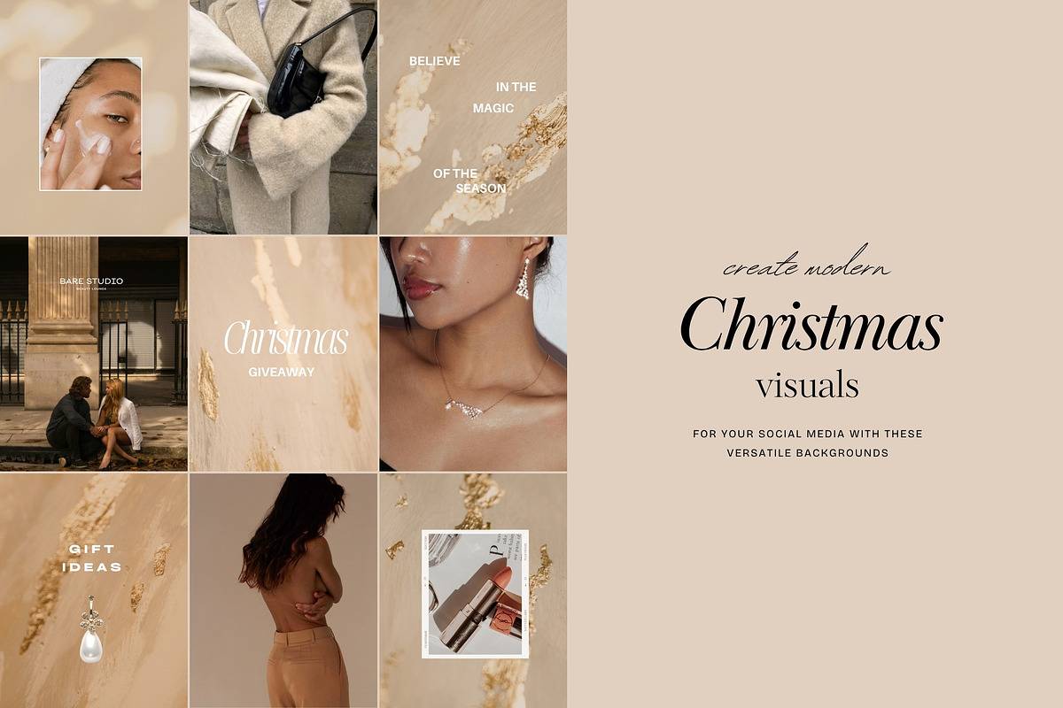 Gold Foil Christmas Backgrounds, a Background Graphic by eclosque (Photo 8 of 25)
