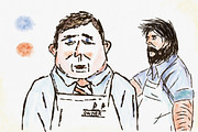 Sketchbook Brushes for Illustrator, a Brush Add-On by Guerillacraft (Thumbnail 6 of 7)
