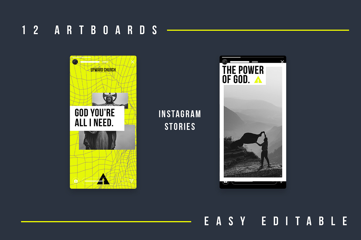 Upward | Social Media Pack, a Social Media Template by Rodney Truitt Jr (Photo 6 of 6)