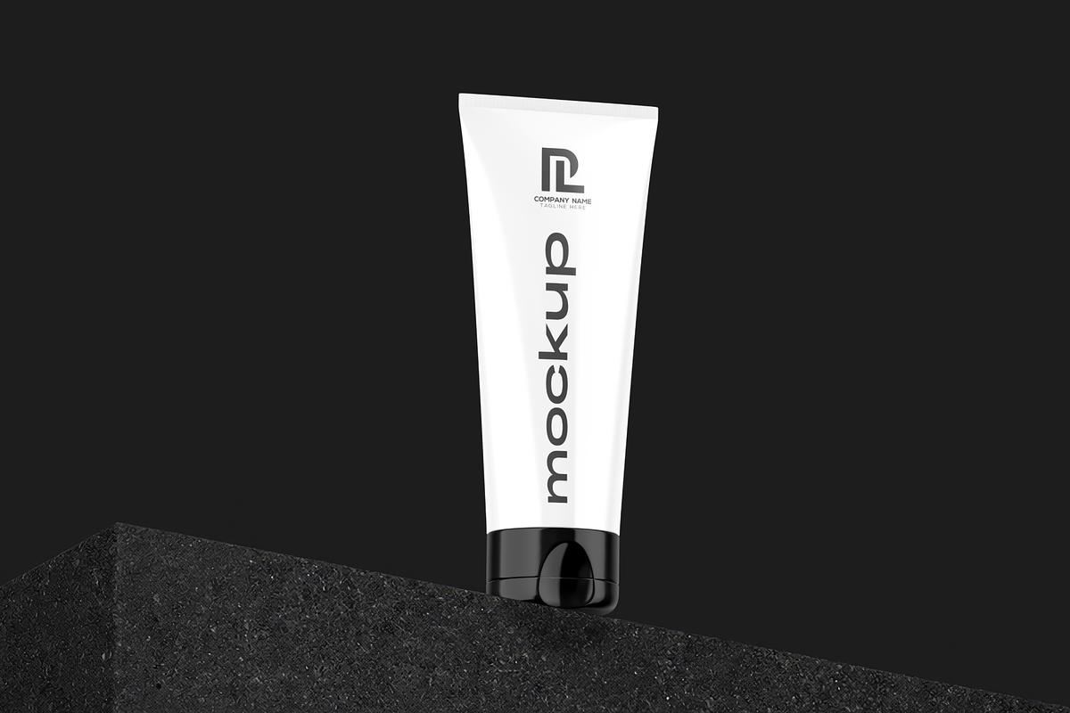 Cosmetic Tube Mockup, a Packaging Mockup by PopotLane (Photo 2 of 4)