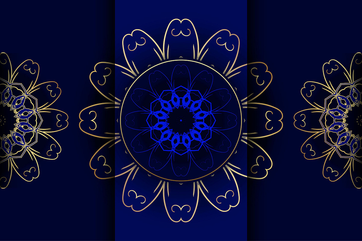 Mandala Circular Pattern Vector Pack, a Background Graphic by NJ Himel (Photo 67 of 95)