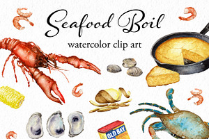 Seafood Boil Clipart