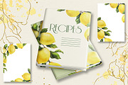 Lemons sunny watercolor clipart, a Food Illustration by NATASHA CHU (Thumbnail 14 of 23)