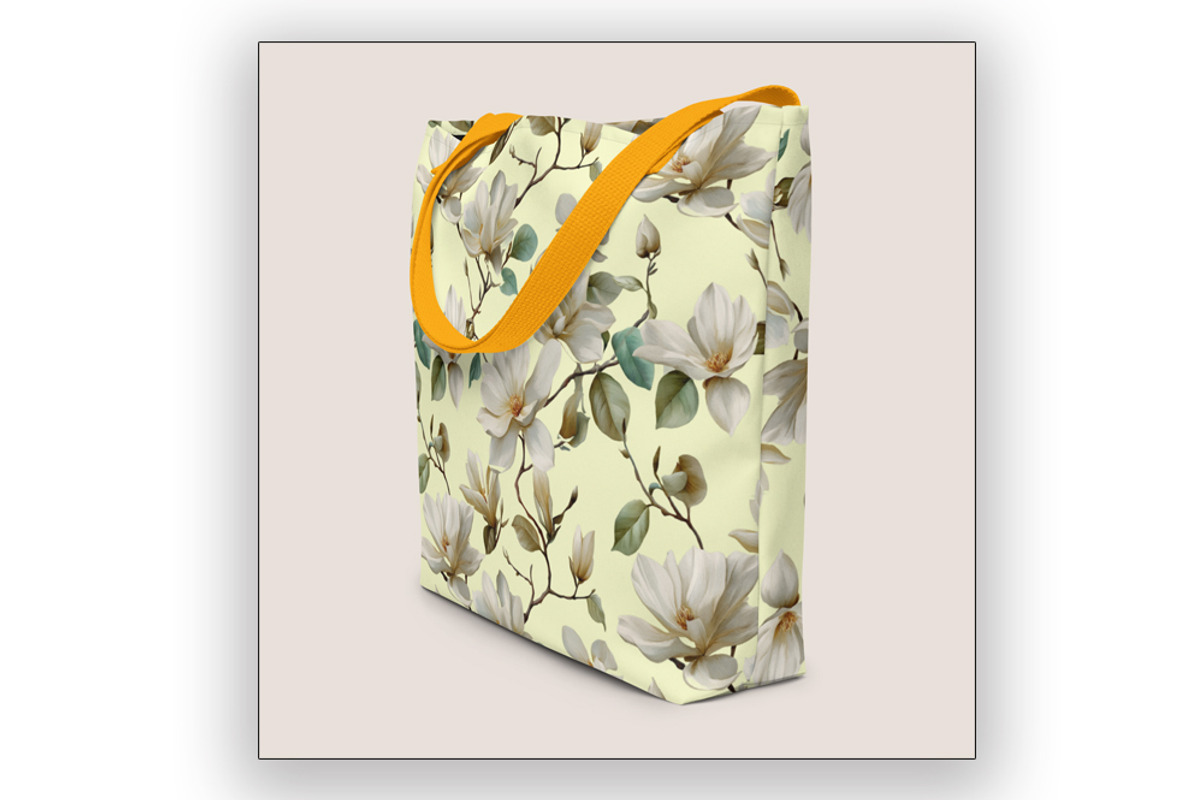 Magnoria - Magnolia Flowers Pattern, a Decorative Illustration by Brush Berry Studios (Photo 3 of 4)