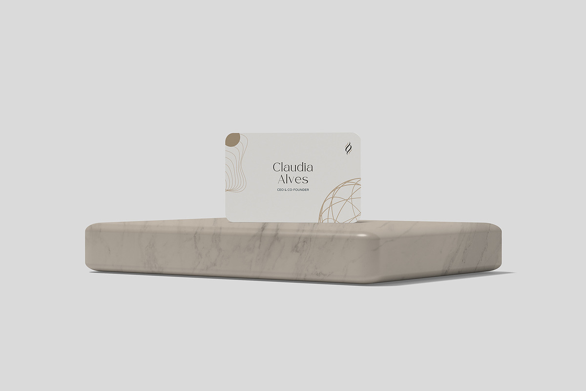 Minimal Business Card Mockup, a Print Template by zuhraabdullah (Photo 3 of 6)