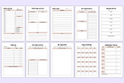 2025 Yoga Journal Canva Template, a Stationery Template by Mustafiz (Thumbnail 3 of 4)