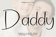 Daddy, a Handwritten Font by InermediaSTUDIO (Thumbnail 1 of 8)