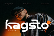 Kagsto - Modern Sans Font, a Sans Serif Font by Iqsiart Studio (Thumbnail 1 of 12)