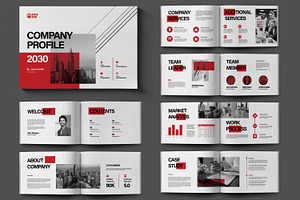 Creative Company Profile, a Brochure Template by ContestDesign