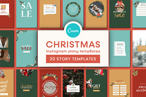 Christmas Instagram Stories, a Social Media Template by Templatez.Co
